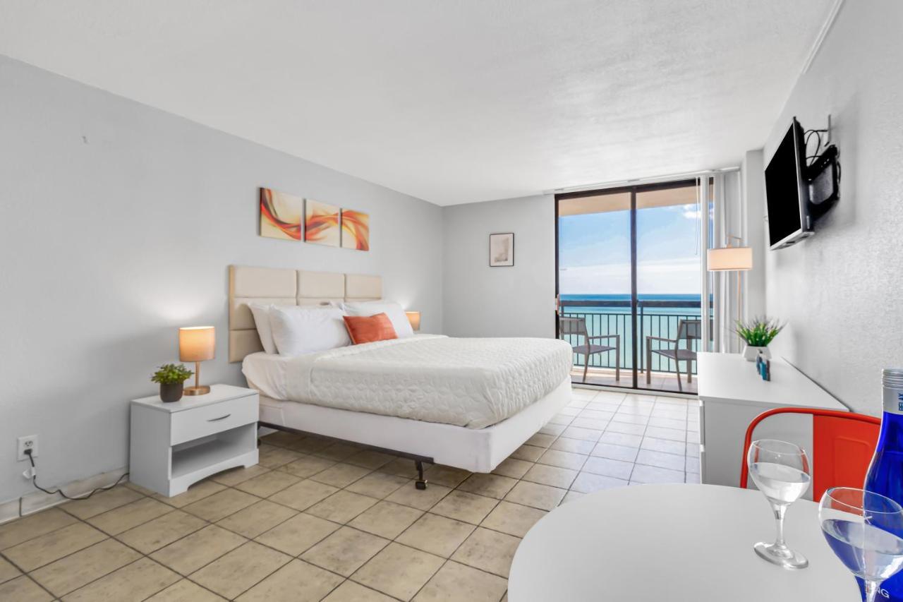 Beachfront Romantic Studio Escape W Perfect View 1212 Myrtle Beach Extérieur photo